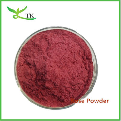 Extracto vegetal natural en polvo Soluble en agua, pétalos de rosa en polvo