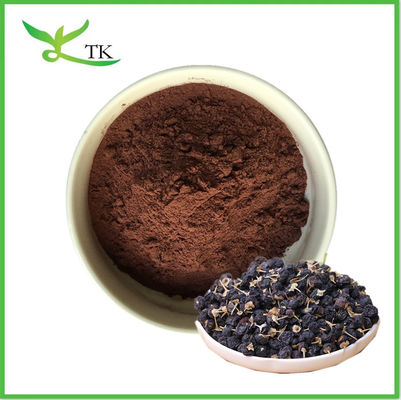 Venta al por mayor Extracto natural puro de bayas de goji negro antocianinas 5% 25% Polvo de bayas de goji negro