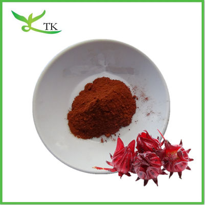 Extracto de flor de hibisco de grado alimenticio Jugo de hibisco en polvo 100% soluble en agua Hibisco instantáneo en polvo