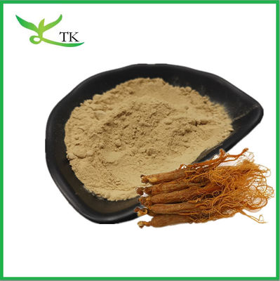 Suplemento de hierbas Extracto de raíz de ginseng coreano natural Ginsenosides en polvo 5% ~ 80%