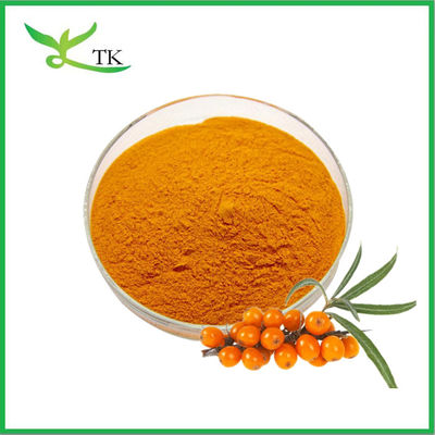 Extracto de espino de mar de grado alimenticio natural en polvo Soluble en agua Alto contenido de flavonoides