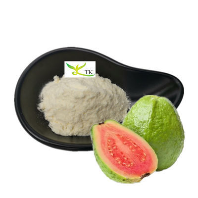 Grado alimenticio Jugo de guayaba soluble en agua Polvo de fruta de guayaba natural Polvo de fruta de guayaba rosa para jugo