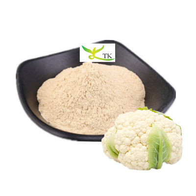 Precios al por mayor Ingredientes nutritivos Coliflor seco en polvo Grado alimenticio