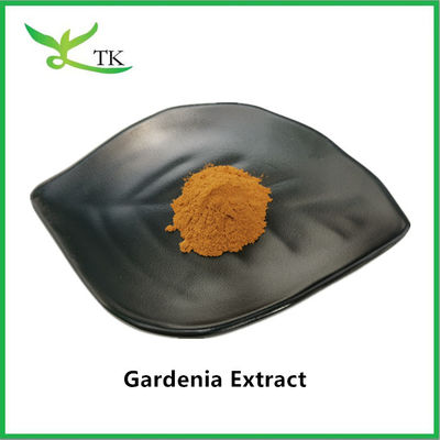 Extracto de Gardenia jasminoides en polvo de calidad alimentaria natural pura Geniposida 10%
