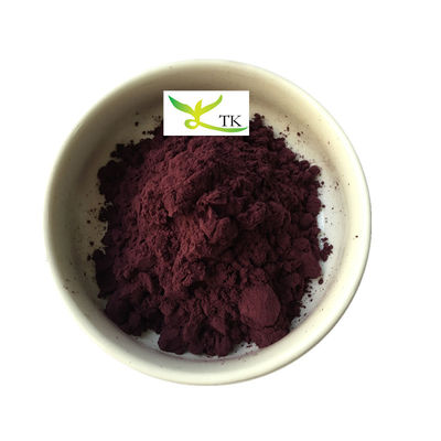 Mejor precio Grado alimenticio 100% extracto de arándano natural en polvo antocianina 5 ~ 25%
