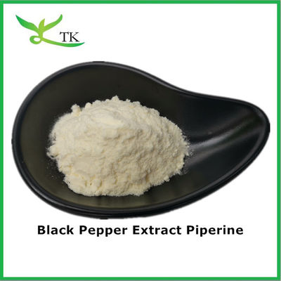 Puro extracto natural de pimienta negra Piperina en polvo Piperina 98% en stock