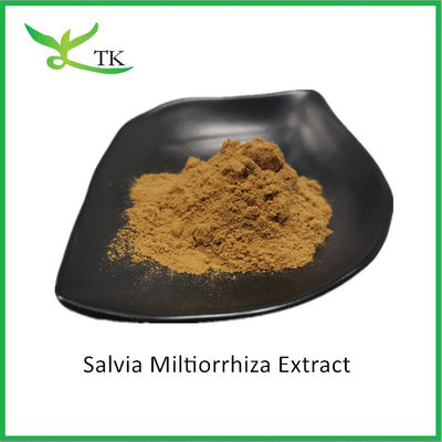 Extracto de hierbas naturales de Salvia Miltiorrhiza Extracto de raíz de Salvia Miltiorrhiza en polvo