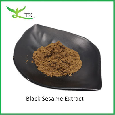 Extracto de semilla de sésamo negro de grado alimenticio natural en polvo Extracto de sésamo negro