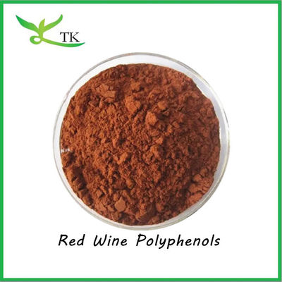 Polifenoles de vino tinto antioxidantes naturales 30% en polvo de extracto de vino tinto