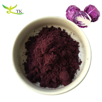 Grado alimenticio 100% extracto natural de repollo rojo antocianinas 5% ~ 25%