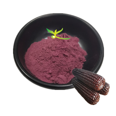 Extracto de Maíz Morado Natural 100% Antocianinas 5%~25% Extracto de Semilla de Maíz Morado en Polvo Grado Alimenticio