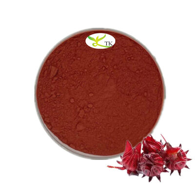 Extracto de flor de hibisco puro natural de grado alimenticio, extracto de hibisco soluble en agua