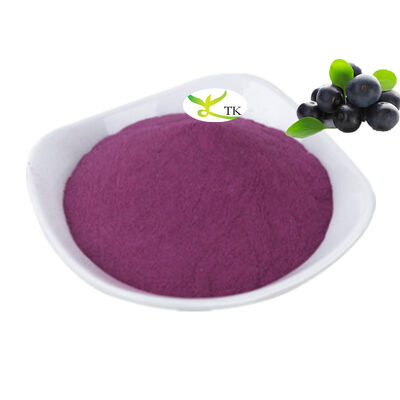 100% de calidad alimentaria natural Jugo de arándano soluble en agua Polvo de arándano Polvo de frutas de arándano