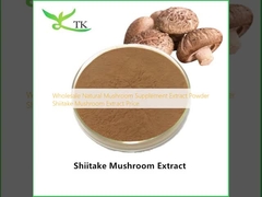 Precio al por mayor de extracto de polvo de extracto de hongo natural Shiitake
