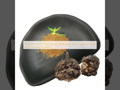 Cápsulas de raíz de maca negra de calidad alimentaria al por mayor, polvo de maca negra para hombres