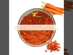 El mejor precio de grado alimenticio beta-caroteno extracto de zanahoria 10% beta-caroteno en stock