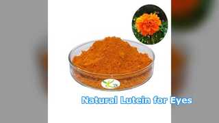 Polvo de luteína natural para la salud ocular