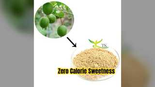 Edulcorante natural de fruta del monje cero calorías